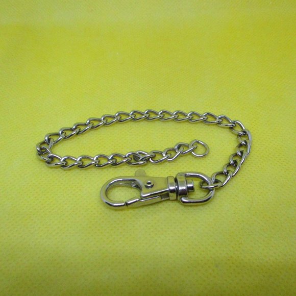 Stainless Steel Bracelet Chain Link Biker Or Charm - Picture 6 of 7